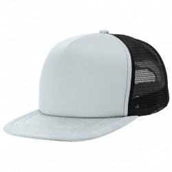 Caps - Flat Peak Trucker Cap