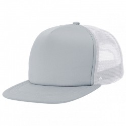 Caps - Flat Peak Trucker Cap