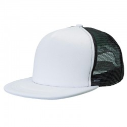 Caps - Flat Peak Trucker Cap