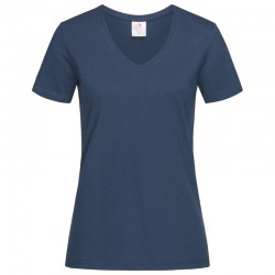 Ladies Promotional T Shirts - Stedman Womens Classic T-Shirt V-neck