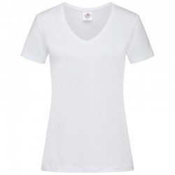 Ladies Promotional T Shirts - Stedman Womens Classic T-Shirt V-neck