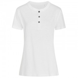 Ladies Promotional T Shirts - Stedman Womens Sharon Henley T-shirt