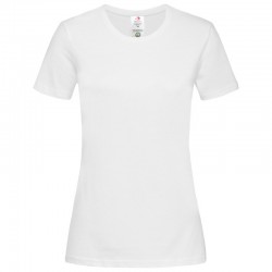 Ladies Promotional T Shirts - Stedman Womens Classic T-Shirt Organic Crew Neck