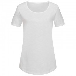 Ladies Promotional T Shirts - Stedman Womens T-Shirt Organic Slub