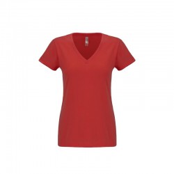 Ladies Promotional T Shirts - Next Level Womens Sueded V T-Shirt