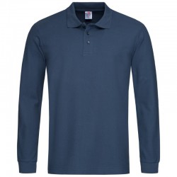Men's Promotional Polo Shirts - Stedman Mens Polo Long Sleeve