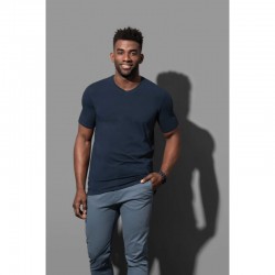 Men's Promotional T Shirts - Stedman Mens Clive V-neck T-Shirt