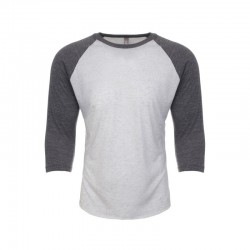 Men's Promotional T Shirts - Next Level Unisex Tri-Blend 3/4 Raglan T-Shirt
