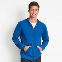 Hoodies - Next Level Unisex Sueded Zip Hoodie