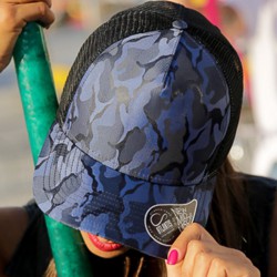 Caps - Atlantis Rapper Camo Trucker Cap