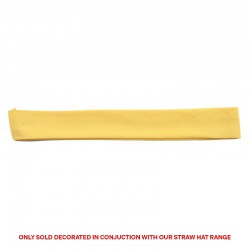 Straw Hats - Cotton Hatband (Straw Hat)