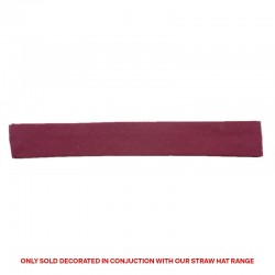 Straw Hats - Cotton Hatband (Straw Hat)