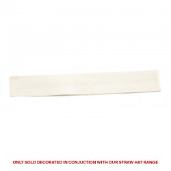 Straw Hats - Cotton Hatband (Straw Hat)