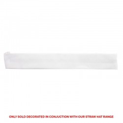 Straw Hats - Cotton Hatband (Straw Hat)