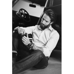 Men's Corporate Shirts - James Harvest Green Bow 01 Mens Shirt