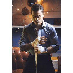 Men's Corporate Shirts - James Harvest Green Bow 01 Mens Shirt