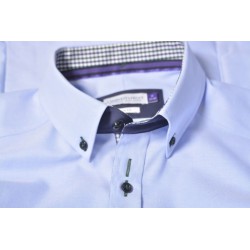 Men's Corporate Shirts - James Harvest Purple Bow 40 Mens Shirt