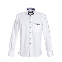 Men's Corporate Shirts - James Harvest Purple Bow 40 Mens Shirt