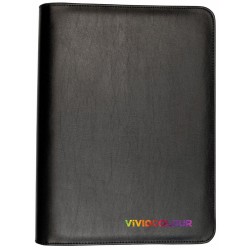 Non Leather Zip Compendiums - Dallas Zippered 3 Ring Compendium