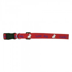 Custom Printed Lanyards - Dog Collar 19mm