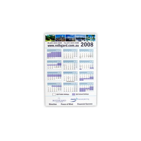 Fridge Magnets - Magnetic Tab Calendar