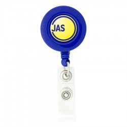 Reusable Coffee Cups - Metal - Round Badge Holder