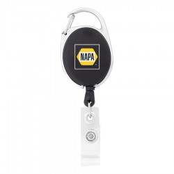 Reusable Coffee Cups - Metal - Retractable Badge Holder