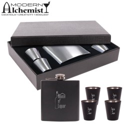 Branded Flasks - Craignure Flask Gift Set 175ml