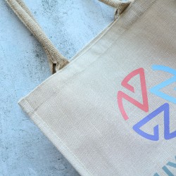 Calico & Jute Bags - Jabali Jute Tote Bag