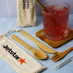 Homeware Products - Adair Bamboo Cutlery Set