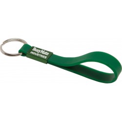 Printed Keyrings - Silicone Sling Keyring - Indent