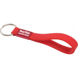 Printed Keyrings - Silicone Sling Keyring - Indent