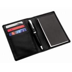 Promotional Journals & Noteboooks - San Remo Leather Pocket Jotter