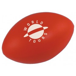 Stress Balls - Stress Rugby Ball, Solid Colour