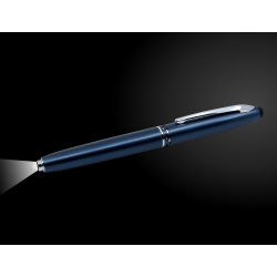 Metal Promotional Pens - Lux Stylus Metal Pen & Torch