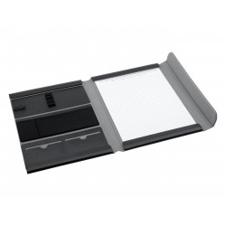 Tablet Compendiums & Holders - Remote Work A4 Portfolio, Black