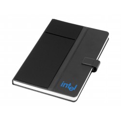Promotional Journals & Noteboooks - Remote Work Notebook, Black