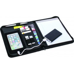 Non Leather Zip Compendiums - Productivity A5 Zip Portfolio
