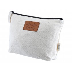 Toiletry Bags - Calico Toiletry/Makeup Bag 14.5cmx22.5cm