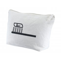 Toiletry Bags - Calico Toiletry/Makeup Bag 17x27x8.5cm