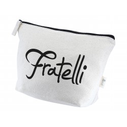 Toiletry Bags - Calico Toiletry/Makeup Bag 17x27x8.5cm