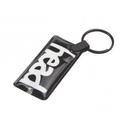 Metal Keyrings - Press-Light Keyring - Indent