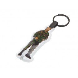 Metal Keyrings - Press-Light Keyring - Indent
