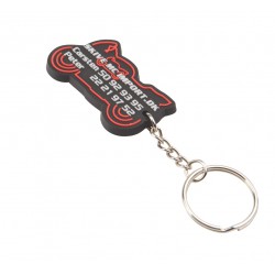 Metal Keyrings - Metropolis Keyring