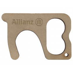 Metal Keyrings - Touch Guard Maxi