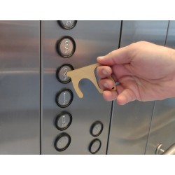Metal Keyrings - Touch Guard Maxi