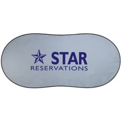 Promotional Car Gifts - Auto Sunshade, Silver