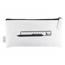 Pencil Cases - Calico Pencil Case 10cm x 21cm