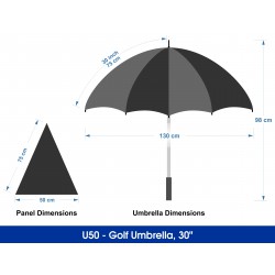 Golf Umbrellas - Golf Umbrella, 30