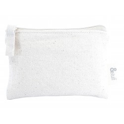 Tote & Calico Bags - Calico Earphone Pouch 8.5cm x 13cm
